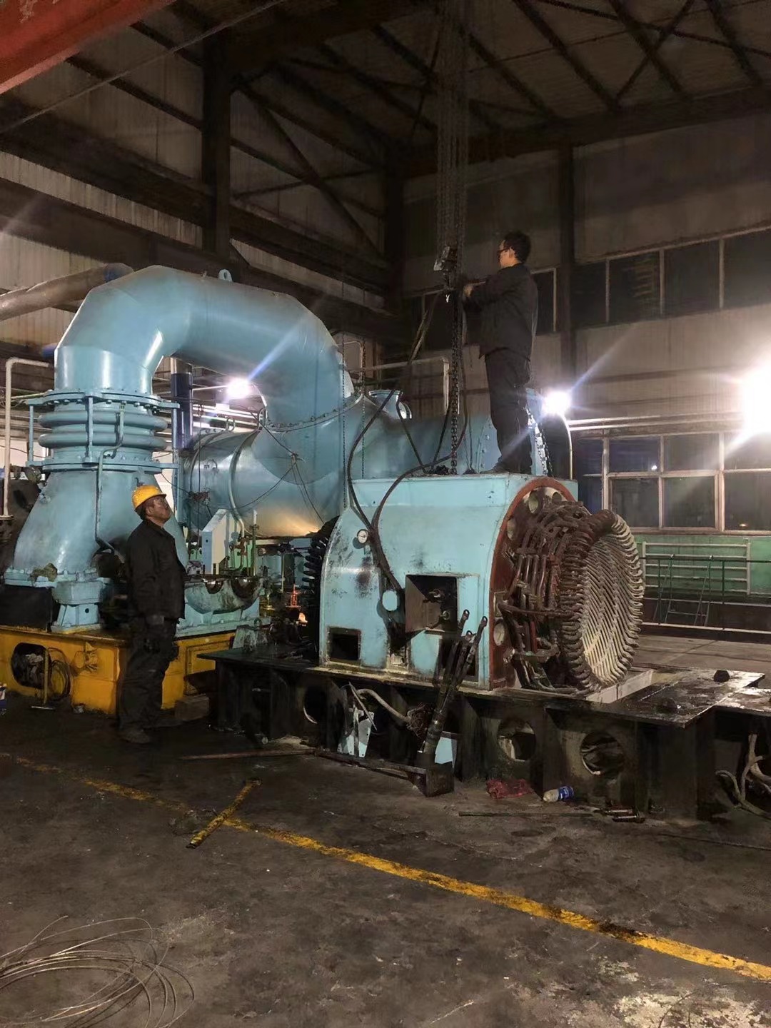 檢修現(xiàn)場(chǎng)